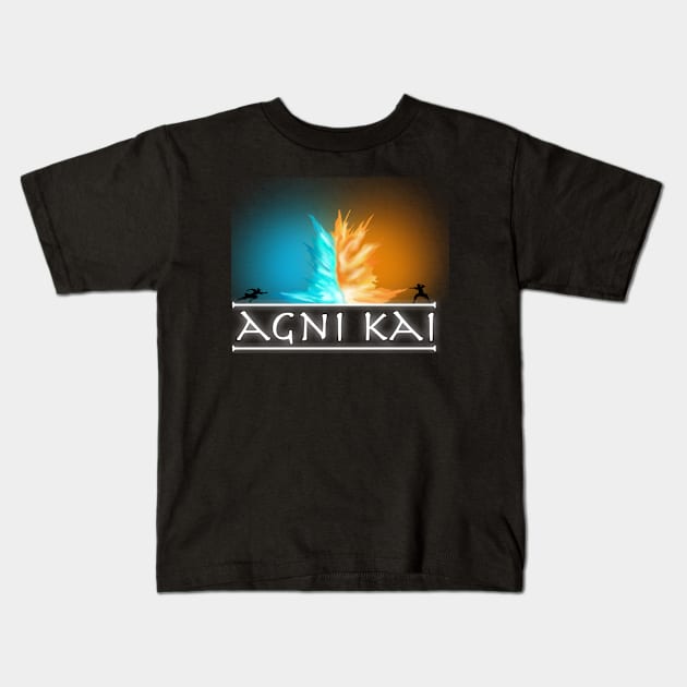 Avatar - Agni Kai Kids T-Shirt by jakeskelly54